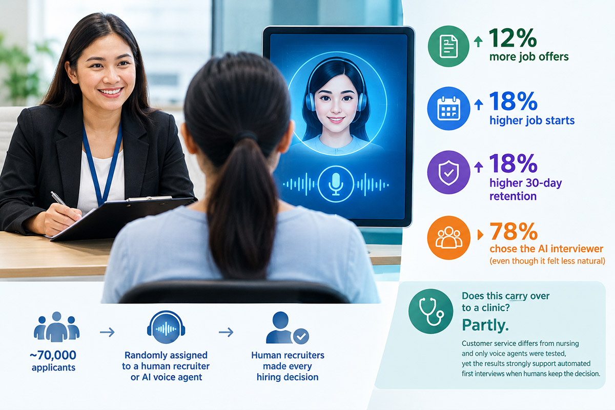 What the Largest Field Test of AI Interviews Found